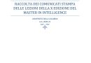 Comunicati stampa X edizione Master Intelligence UNICAL