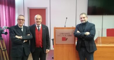 Mario Caligiuri, Luca Sisto e Luigi Barberio - Master in Intelligence UniCal 2023