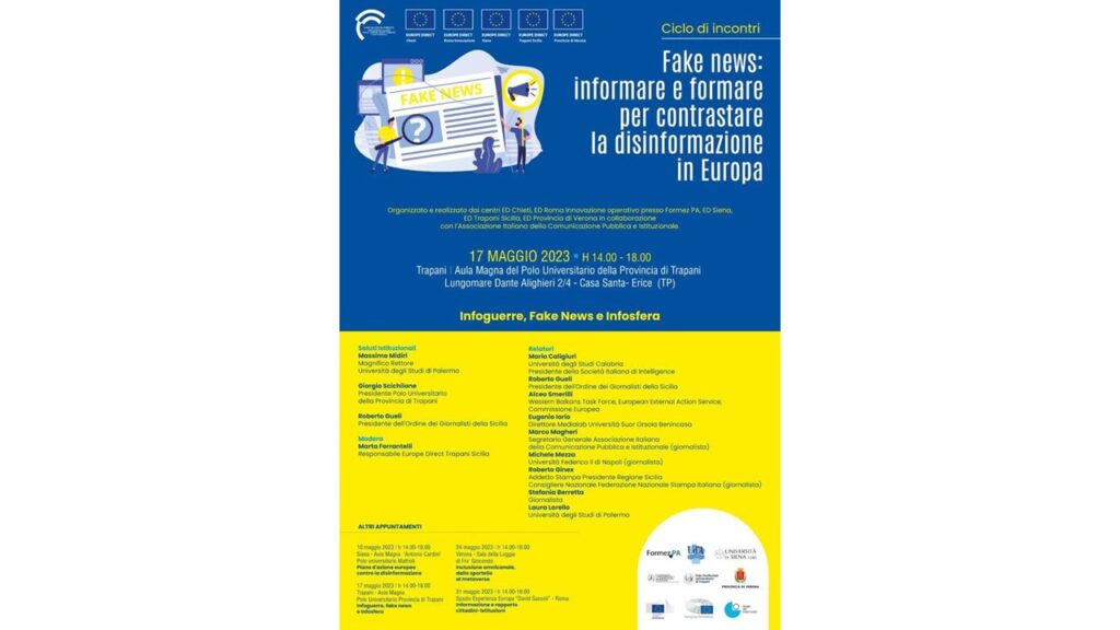 Fake news informare e formare front