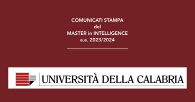 Intelligence, Alberto Pagani al Master in Intelligence dell’Università della Calabria: “Le future guerre si combatteranno nelle ‘zone grigie’ della mente e della società” 
