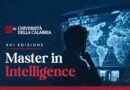 Master in Intelligence UNICAL XVI edizione: candidature aperte fino al 30 ottobre